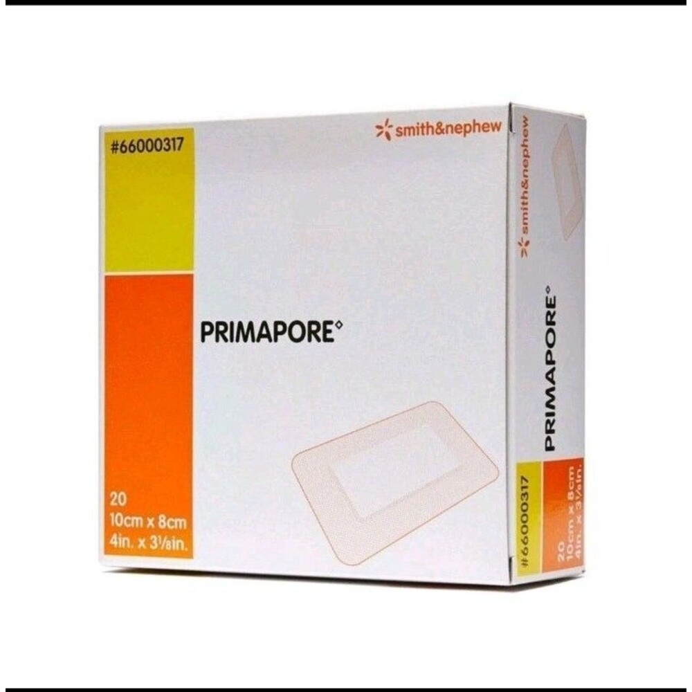 *20-Piece* Smith & Nephew Primapore Adhesive Wound 4" x 3.125" Dressing 66000317
